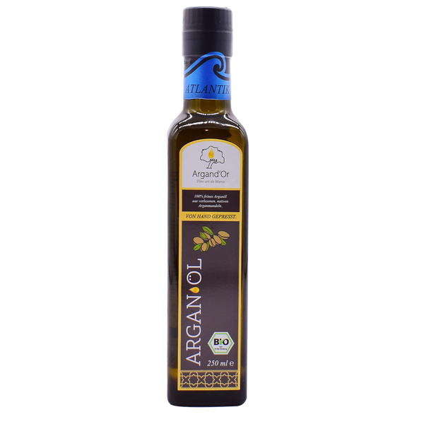 Bio-Arganöl Argand'Or Atlantik (Gourmet-Speiseöl, Region ATLANTIK) - nicht geröstet -250 ml