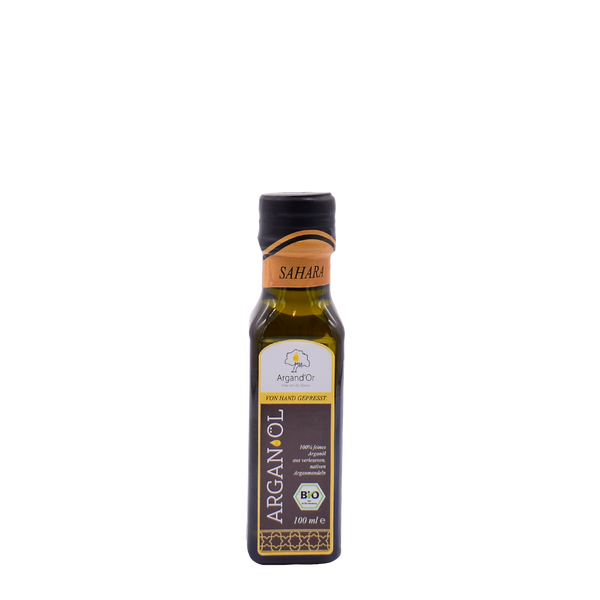Bio-Arganöl Argand'Or Sahara (Gourmet-Speiseöl, Region SAHARA) - nicht geröstet -100ml