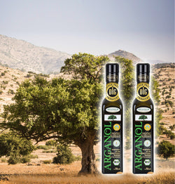 Arganbaum-Patenschaft - Paket 3: 1 Baum, 2 Flaschen Bio-Arganöl