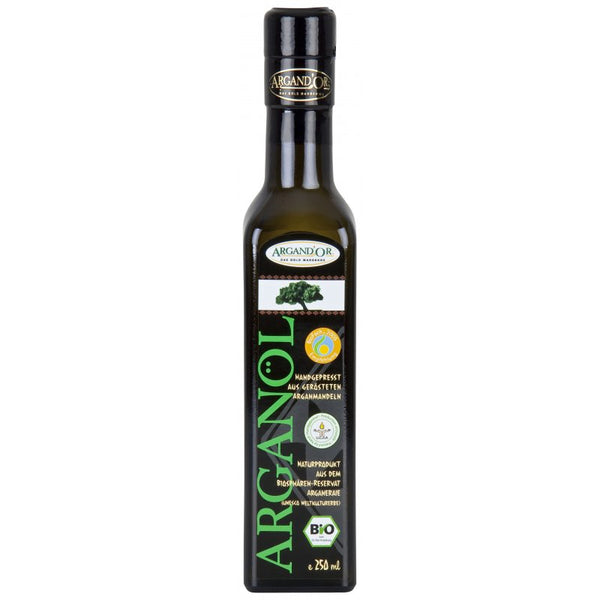 Bio-Arganöl Argand'Or Klassik Premium (Gourmet-Speiseöl) - geröstet - 250ml